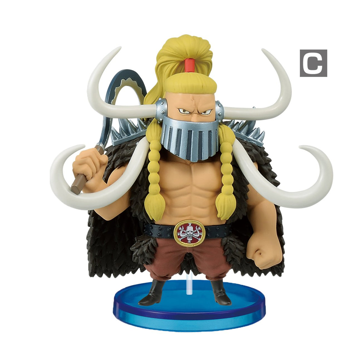 One Piece World Collectable Figure -Beasts Pirates 1-Complete Set of 5-Bandai-Ace Cards & Collectibles