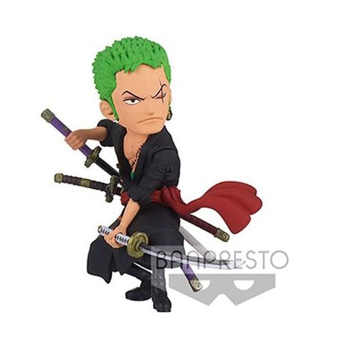 One Piece World Collectable Figure New Series Vol. 1-Roronoa Zoro-Bandai-Ace Cards &amp; Collectibles