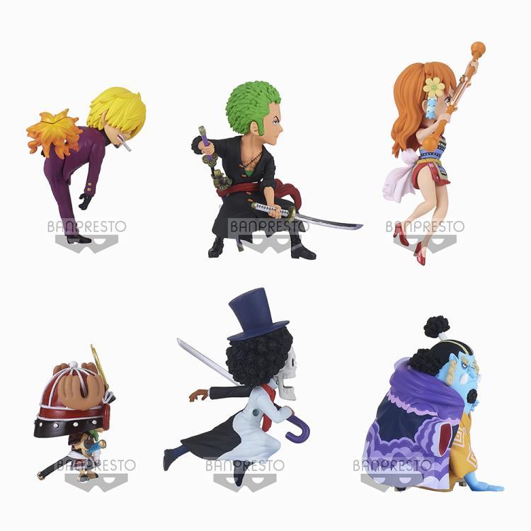 One Piece World Collectable Figure New Series Vol. 1-Set of 6-Bandai-Ace Cards & Collectibles