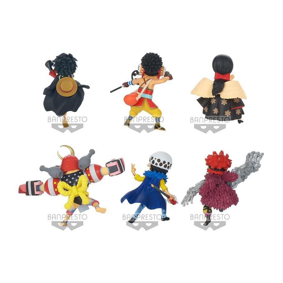 One Piece World Collectable Figure New Series Vol. 2-Complete Set of 6-Bandai-Ace Cards &amp; Collectibles