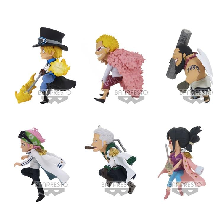 One Piece World Collectable Figure New Series Vol. 4-Complete Set of 6-Bandai-Ace Cards &amp; Collectibles