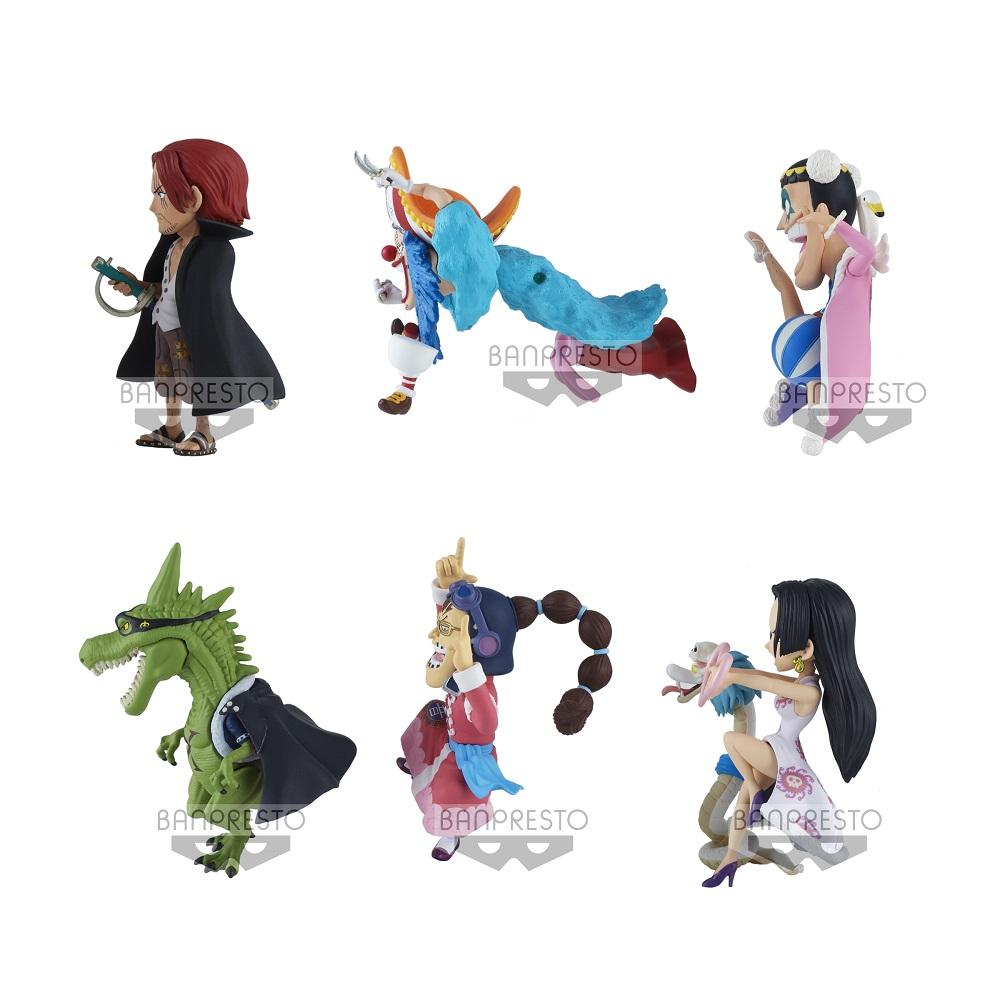 One Piece World Collectable Figure The Great Pirates 100 Landscapes Vol. 5-Complete Set of 6-Bandai-Ace Cards & Collectibles