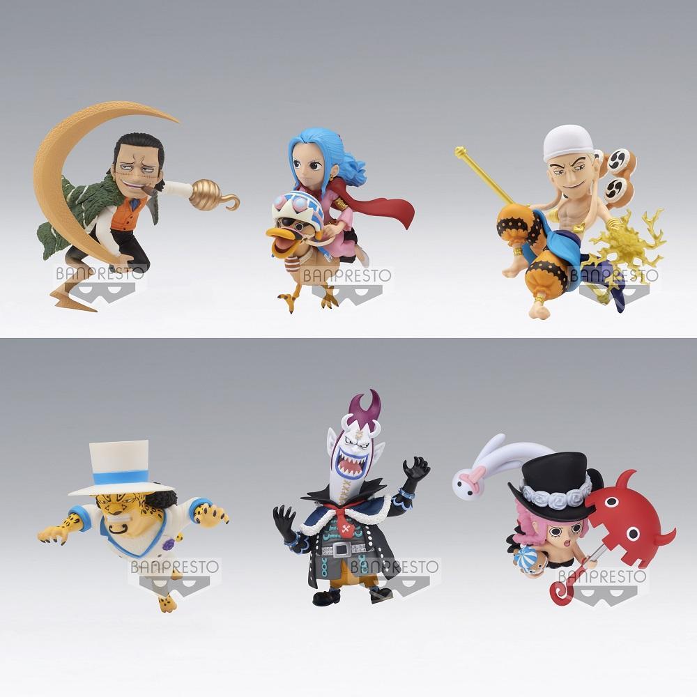 One Piece World Collectable Figure The Great Pirates 100 Landscapes Vol. 6-Complete Set of 6-Bandai-Ace Cards & Collectibles