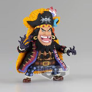 One Piece World Collectable Figure -The Great Pirates 100 Landscapes- Vol. 7-Blackbeard-Bandai-Ace Cards &amp; Collectibles