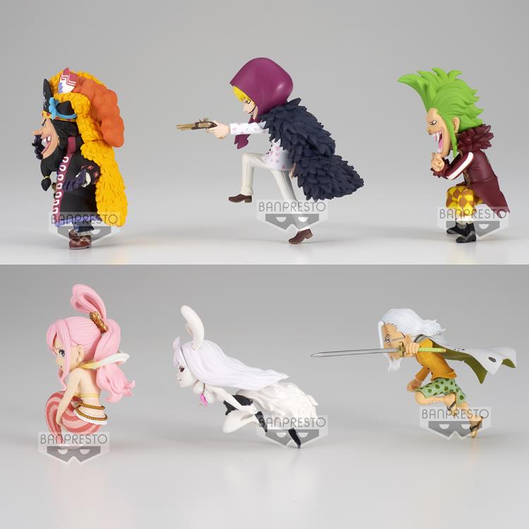 One Piece World Collectable Figure -The Great Pirates 100 Landscapes- Vol. 7-Completed Set of 6-Bandai-Ace Cards & Collectibles