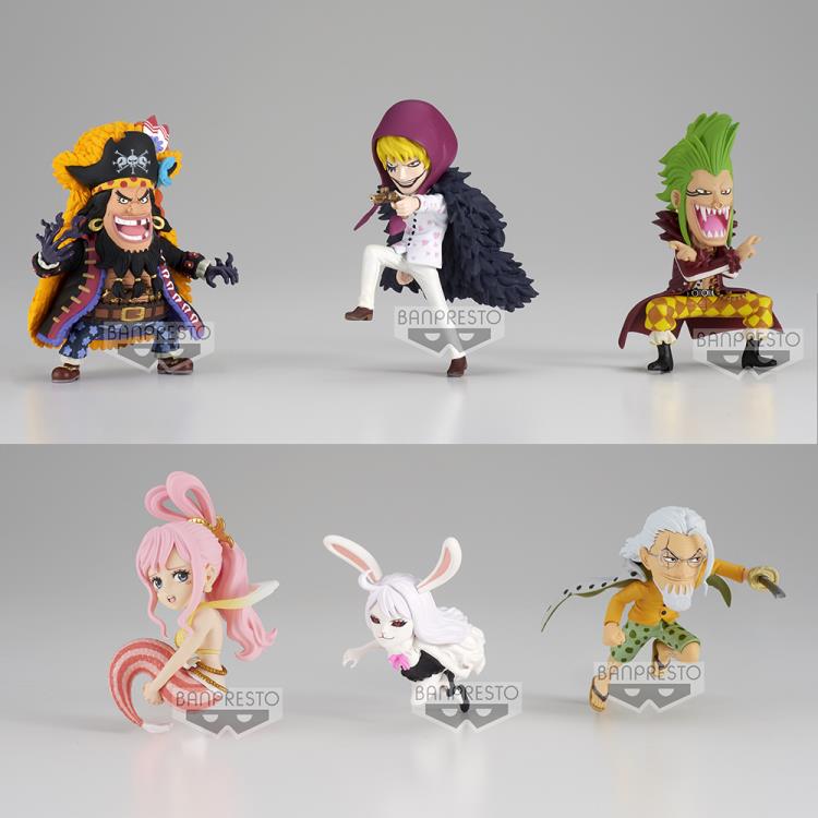 One Piece World Collectable Figure -The Great Pirates 100 Landscapes- Vol. 7-Completed Set of 6-Bandai-Ace Cards &amp; Collectibles