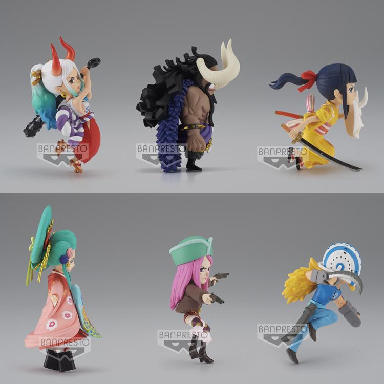 One Piece World Collectable Figure -The Great Pirates 100 Landscapes- Vol. 8-Completed Set of 6-Bandai-Ace Cards &amp; Collectibles