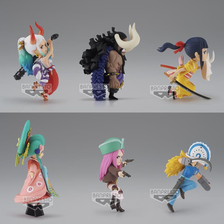 One Piece World Collectable Figure -The Great Pirates 100 Landscapes- Vol. 8-Completed Set of 6-Bandai-Ace Cards & Collectibles