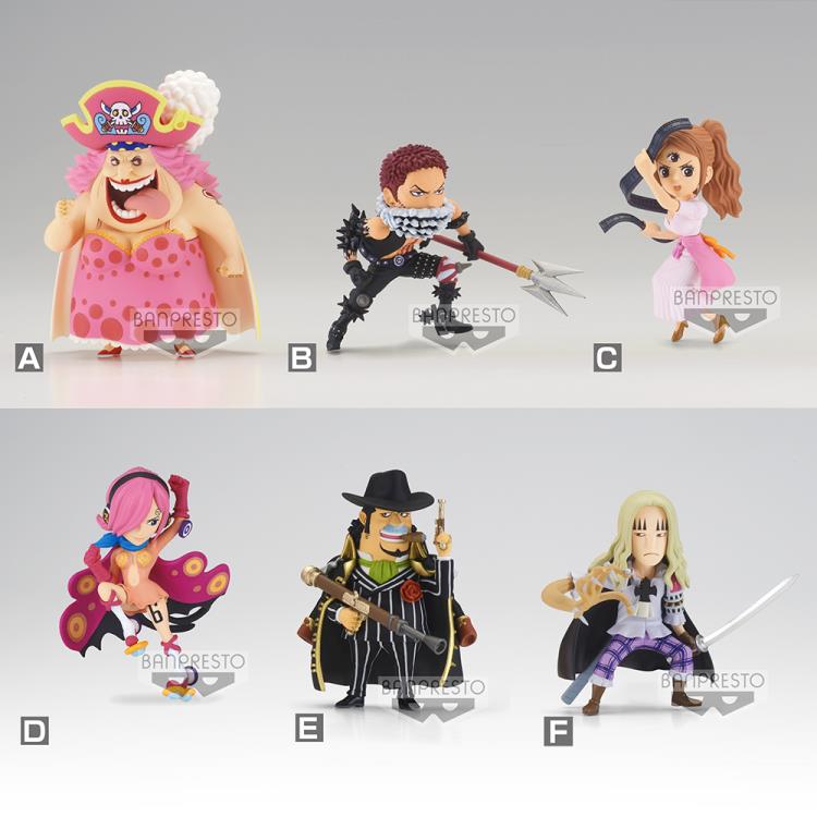 One Piece World Collectable Figure -The Great Pirates 100 Landscapes- Vol. 9-Complete Set of 6-Bandai-Ace Cards &amp; Collectibles