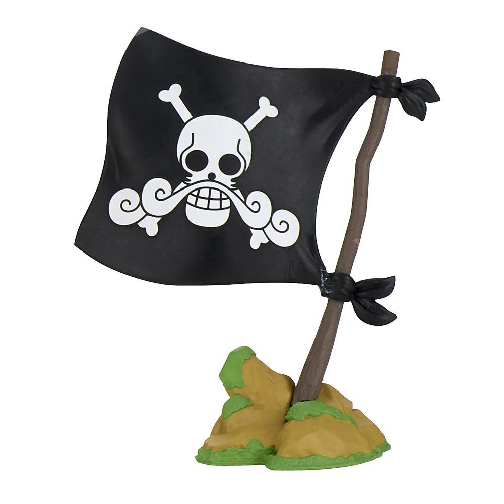 One Piece World Collectable Figure -Wano Country Kaisouhen- Vol. 2-Roger Pirates Flag-Bandai-Ace Cards &amp; Collectibles