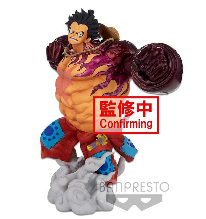 One Piece World Figure Colosseum 3 SMSP &quot;Monkey D. Luffy&quot; -Gear 4- (The Brush)-Bandai-Ace Cards &amp; Collectibles
