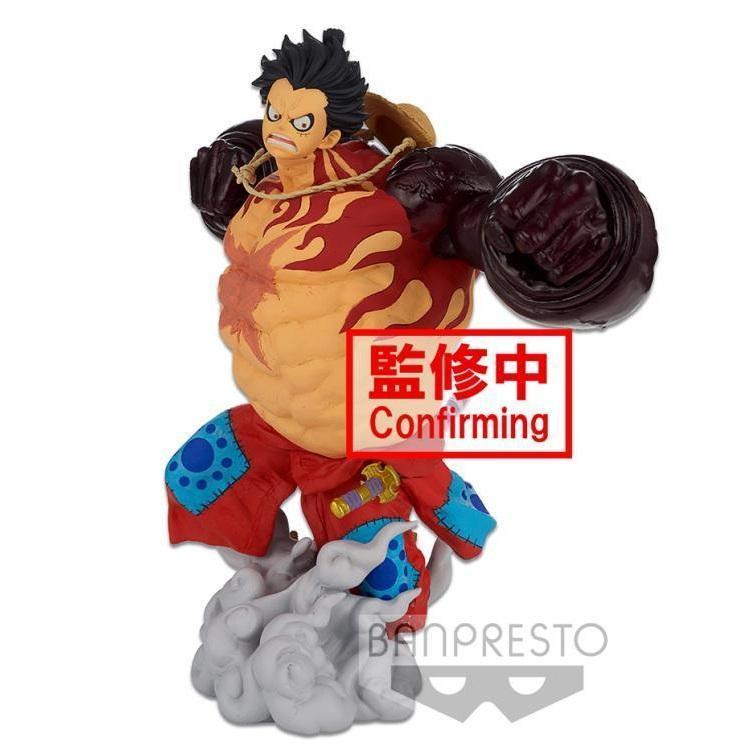 One Piece World Figure Colosseum 3 SMSP &quot;Monkey D. Luffy&quot; -Gear 4- (The Original)-Bandai-Ace Cards &amp; Collectibles