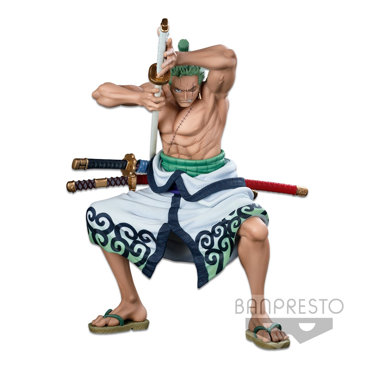 One Piece World Figure Colosseum 3 SMSP &quot;Roronoa Zoro&quot; (The Brush)-Bandai-Ace Cards &amp; Collectibles