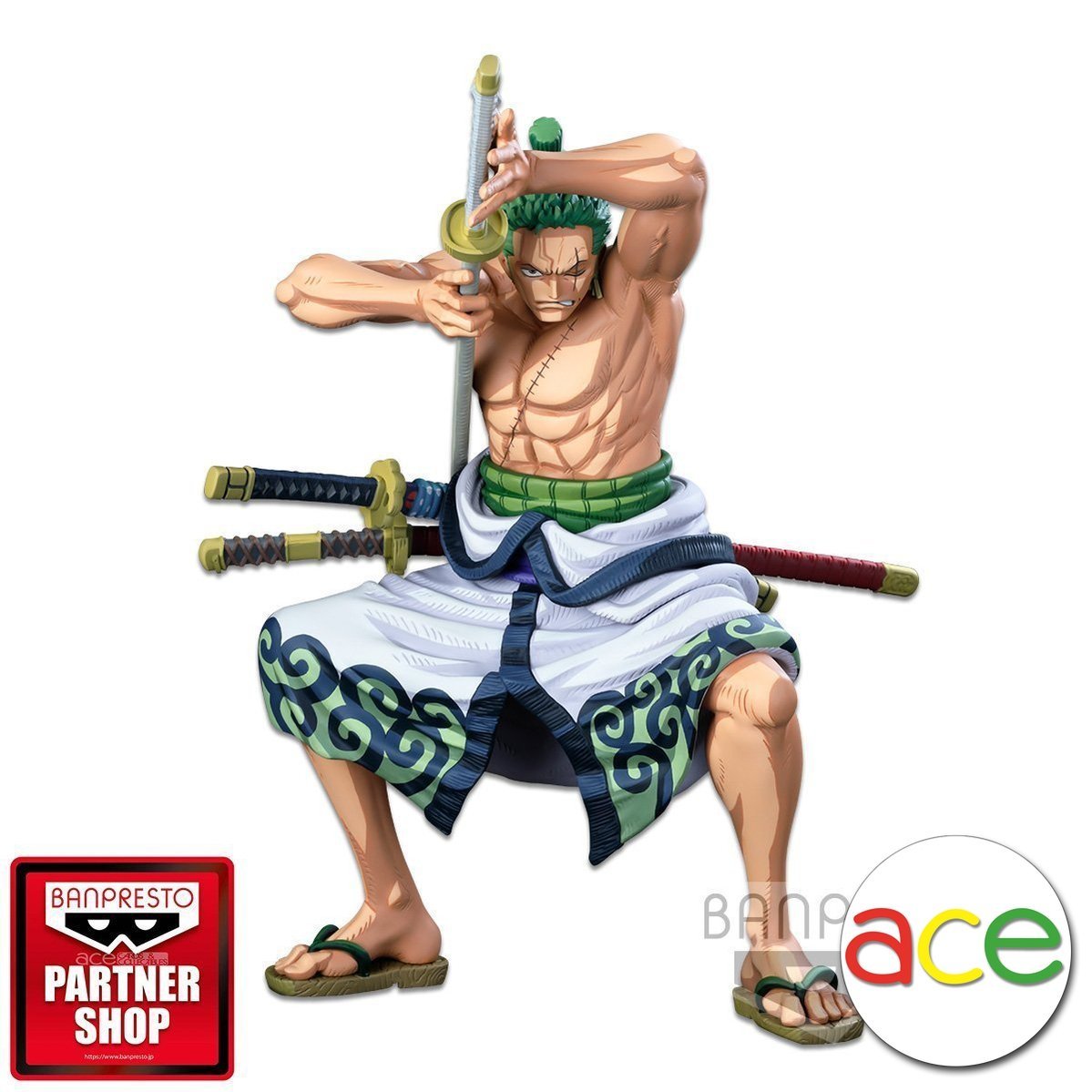 One Piece World Figure Colosseum 3 SMSP "Roronoa Zoro" (Two Dimensions)-Bandai-Ace Cards & Collectibles