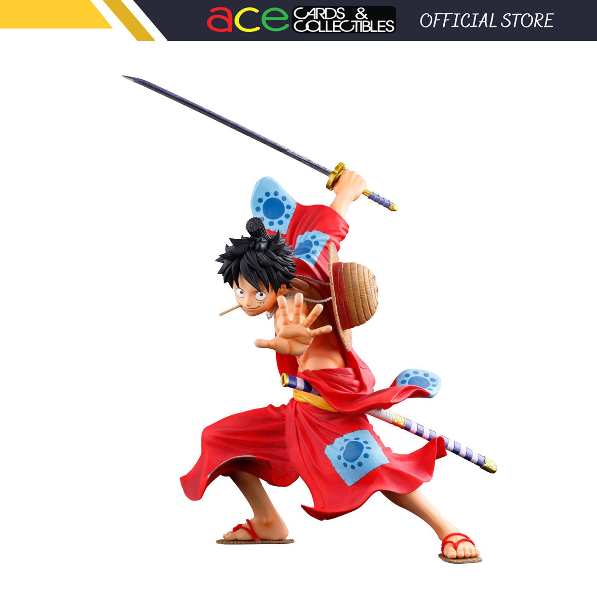 One Piece World Figure Colosseum 3 SMSP The &quot;Monkey.D.Luffy&quot; (The Brush)-Bandai-Ace Cards &amp; Collectibles