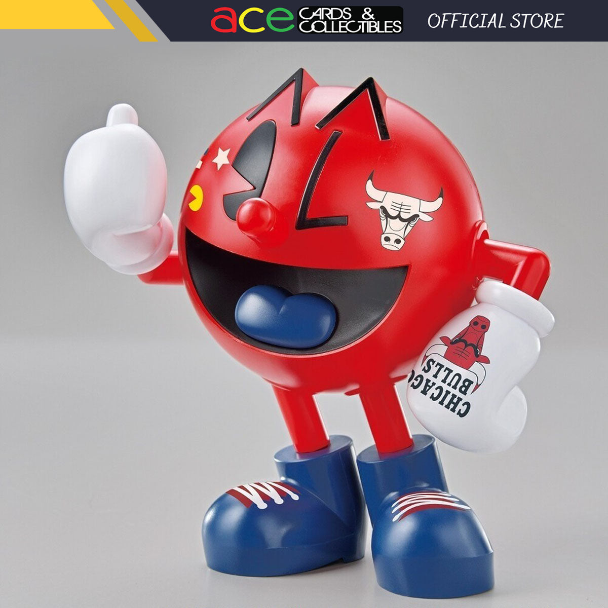 Pac-Man Chicago Bulls Entry Grade Model-Bandai-Ace Cards &amp; Collectibles