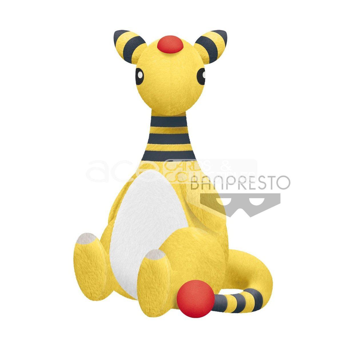 Pokémon "Ampharos" Super Big Plush-Bandai-Ace Cards & Collectibles