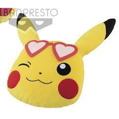 Pokemon Big Face Cushion "Sunglasses Pikachu"-Bandai-Ace Cards & Collectibles