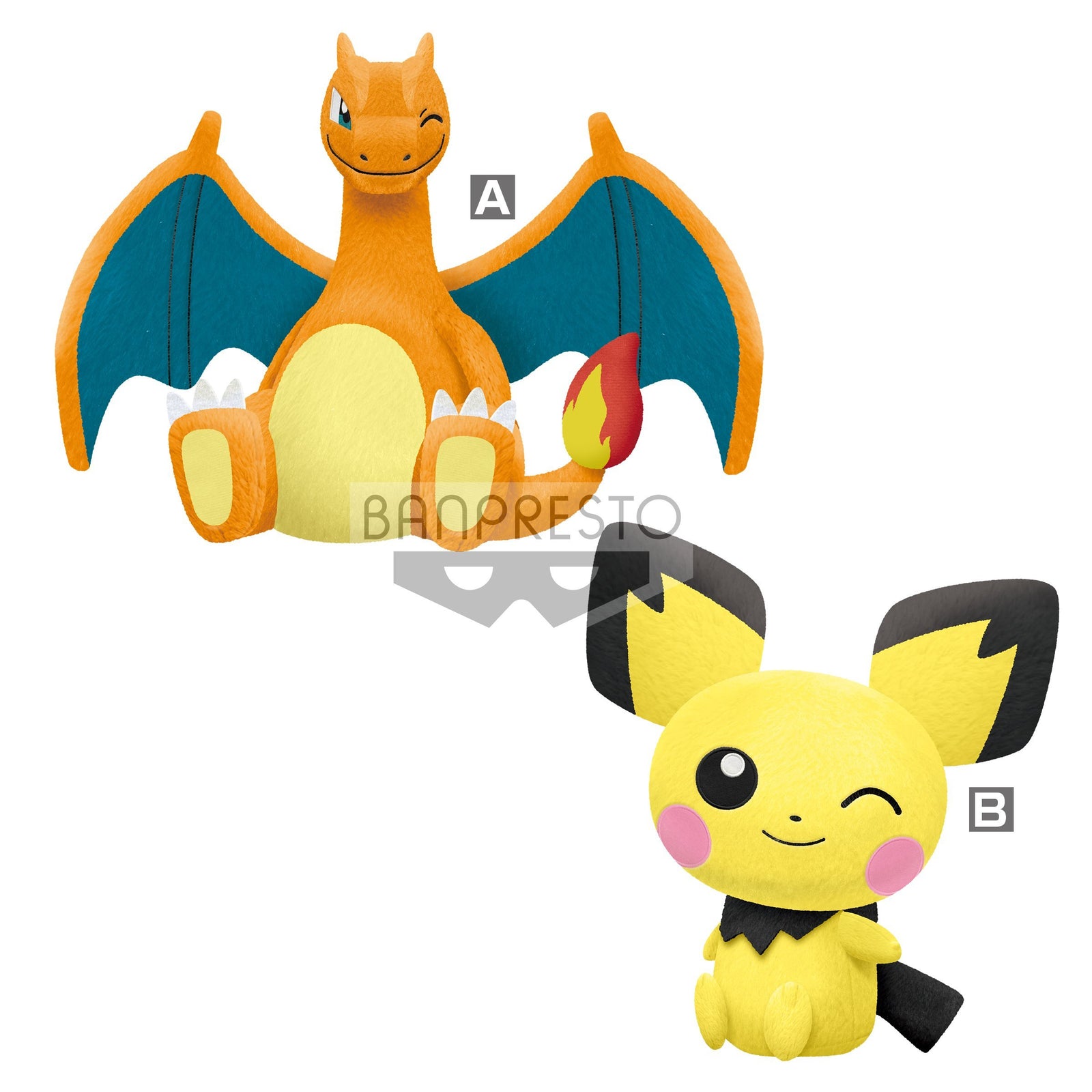 Pokemon Big Plush "Charizard"-Bandai-Ace Cards & Collectibles