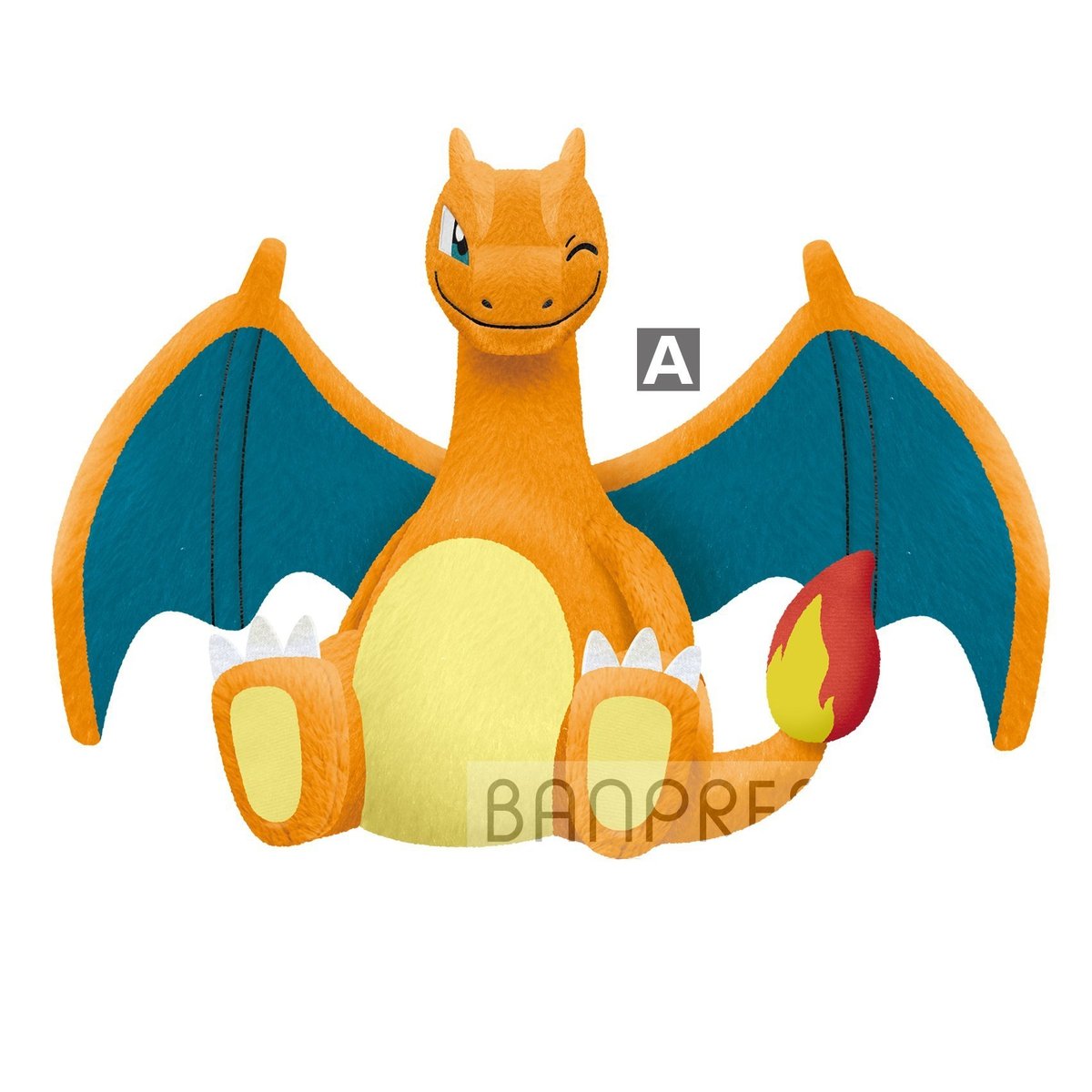Pokemon Big Plush "Charizard"-Bandai-Ace Cards & Collectibles