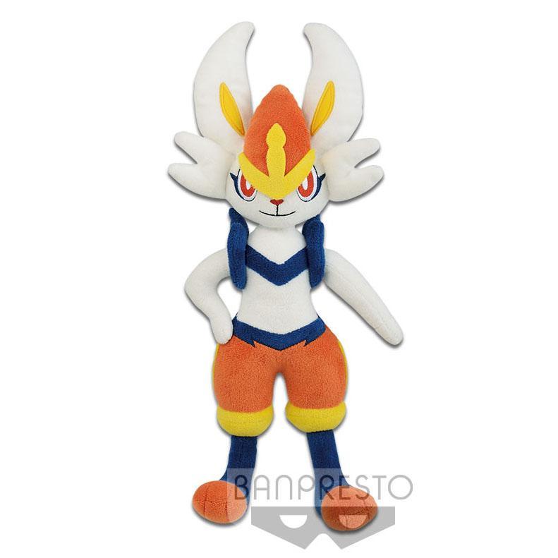 Pokemon Big Plush Cinderace-Bandai-Ace Cards & Collectibles