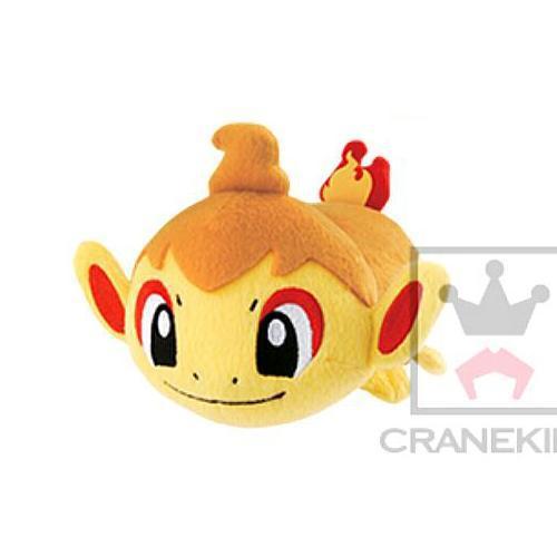 Pokémon Chimchar Friends Rolling Laying Tsum Tsum Plush-Bandai-Ace Cards &amp; Collectibles