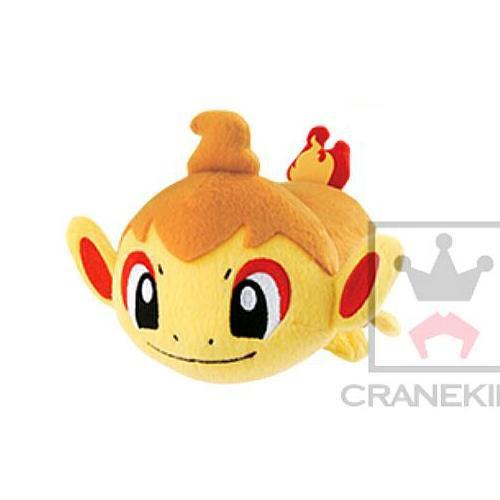 Pokémon Chimchar Friends Rolling Laying Tsum Tsum Plush-Bandai-Ace Cards & Collectibles
