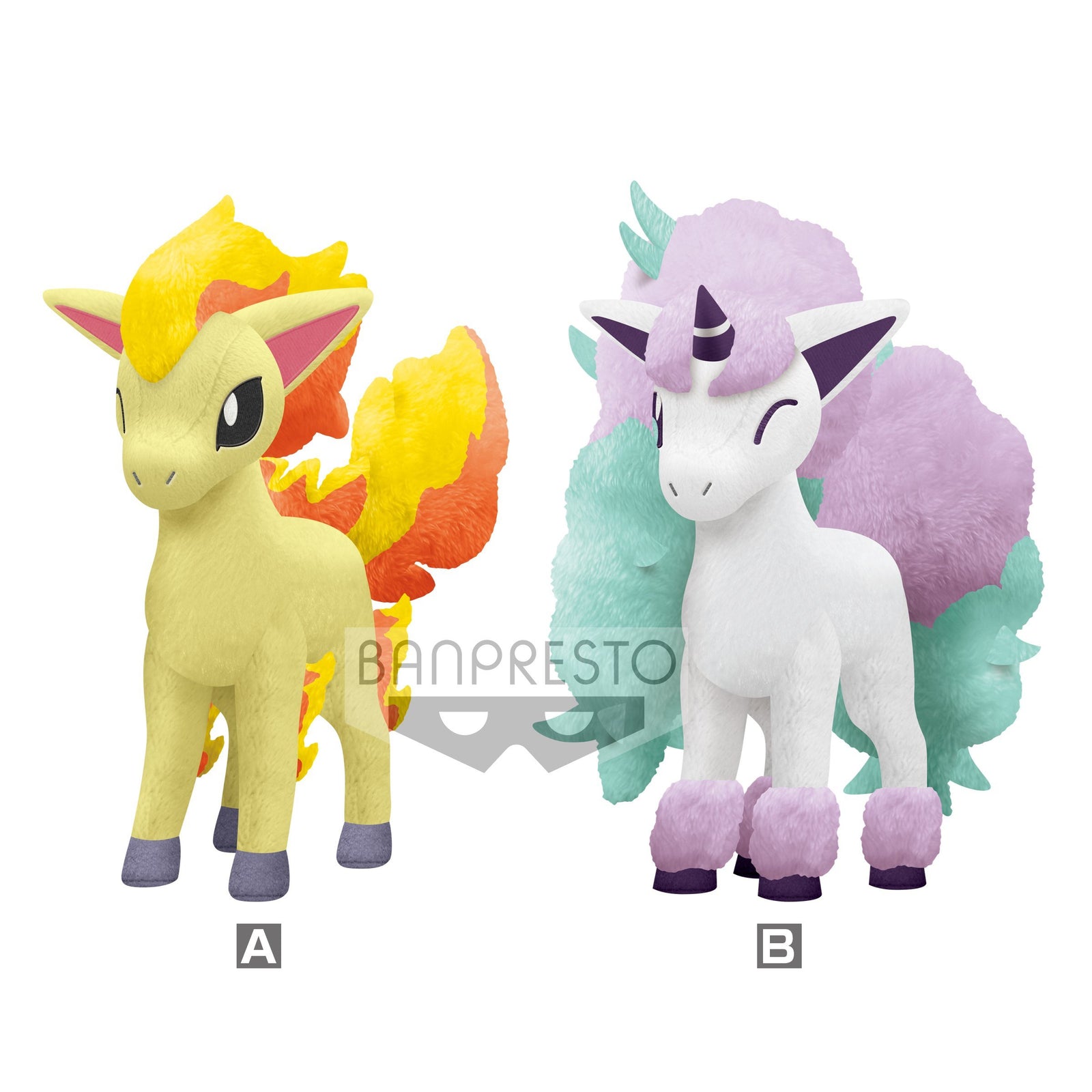 Pokémon Focus Big Plush "Ponyta" (Galarian Form)-Bandai-Ace Cards & Collectibles