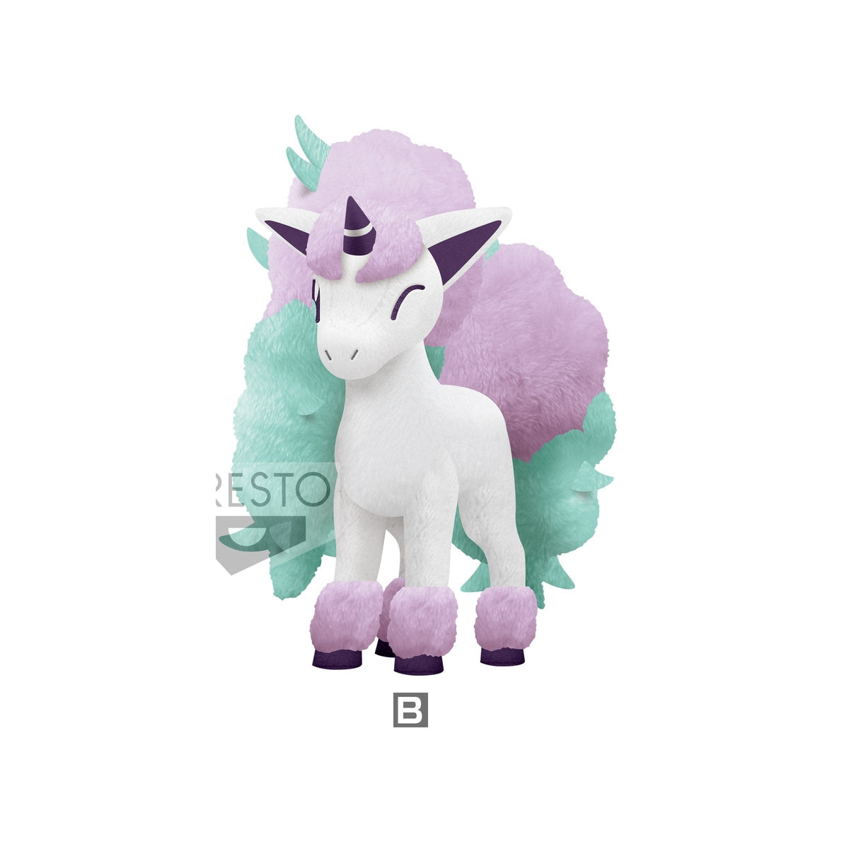 Pokémon Focus Big Plush "Ponyta" (Galarian Form)-Bandai-Ace Cards & Collectibles