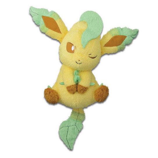 Pokémon I Love Eevee Big Plush "Leafeon"-Bandai-Ace Cards & Collectibles