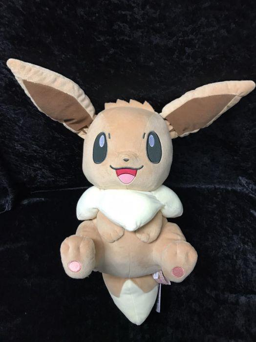 Pokemon I Love Eevee "Eevee" Super Big Plush-Bandai-Ace Cards & Collectibles