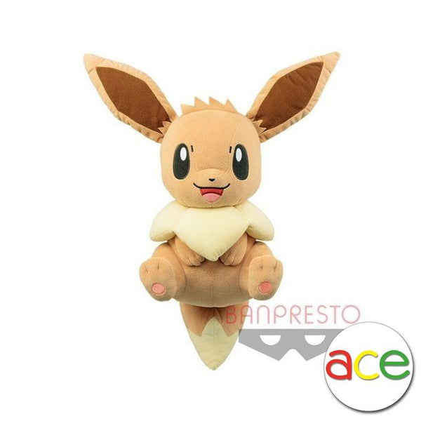 Pokemon I Love Eevee "Eevee" Super Big Plush-Bandai-Ace Cards & Collectibles
