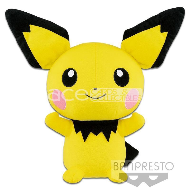 Pokémon "Pichu" Super Big Plush-Bandai-Ace Cards & Collectibles