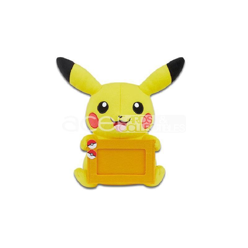 Pokémon "Pikachu" -Orange Photo Frame- Big Plush-Bandai-Ace Cards & Collectibles