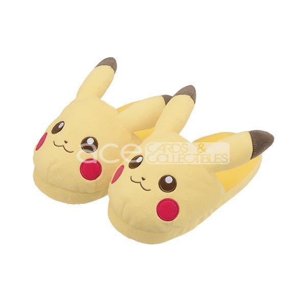 Pokémon "Pikachu" -Pokémonlife with Pikachu- Plush Sandals-Bandai-Ace Cards & Collectibles