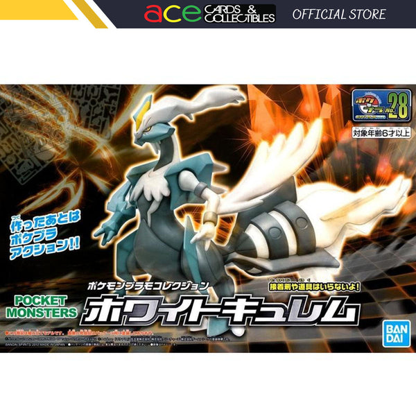 Pokemon Plastic Model Collection No.28 "White Kyurem"-Bandai-Ace Cards & Collectibles