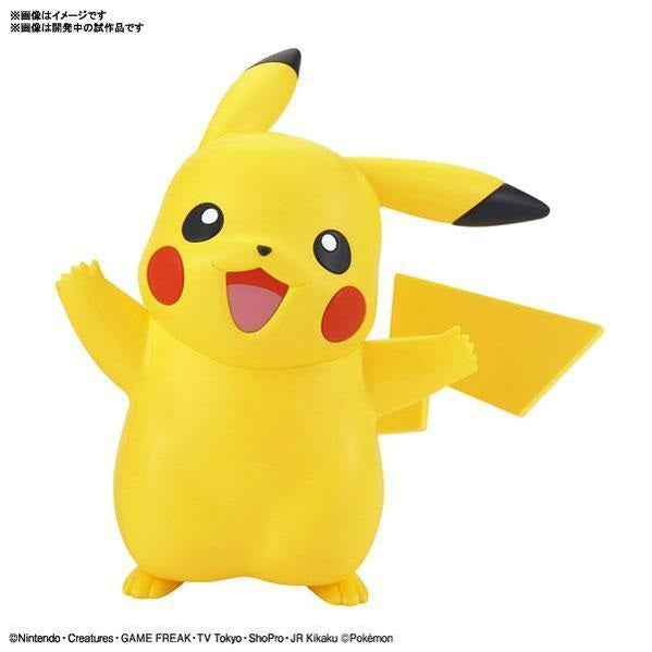 Pokemon Plastic Model Collection Quick!! 01 "Pikachu"-Bandai-Ace Cards & Collectibles