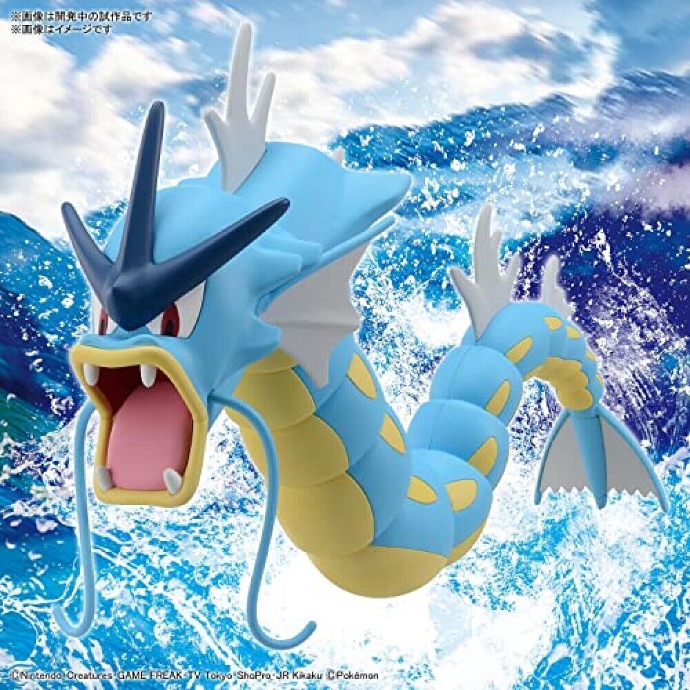Pokemon Plastic Model Plamo Collection Select Series!! 52 &quot;Gyarados&quot;-Bandai-Ace Cards &amp; Collectibles