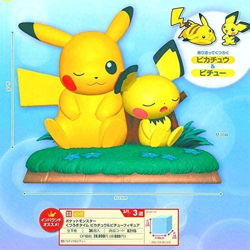 Pokémon Relaxing Time &quot;Pikachu &amp; Pichu&quot; Figure-Bandai-Ace Cards &amp; Collectibles