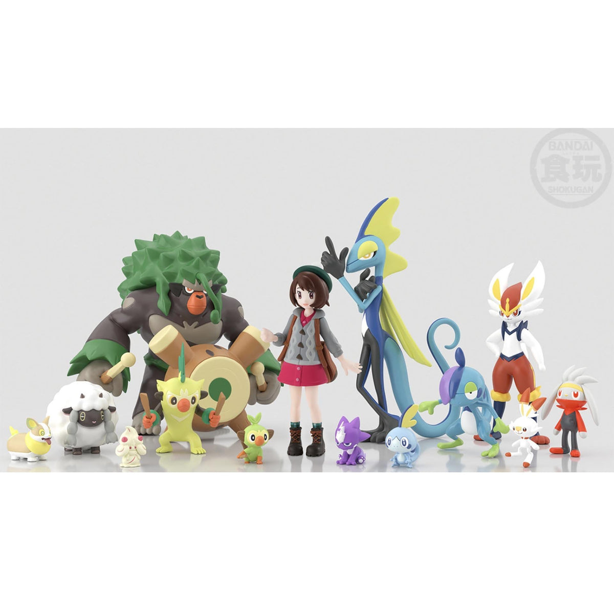 Pokemon Scale World Galar Region Set-1 Sarnori &amp; Pachinky-Bandai-Ace Cards &amp; Collectibles