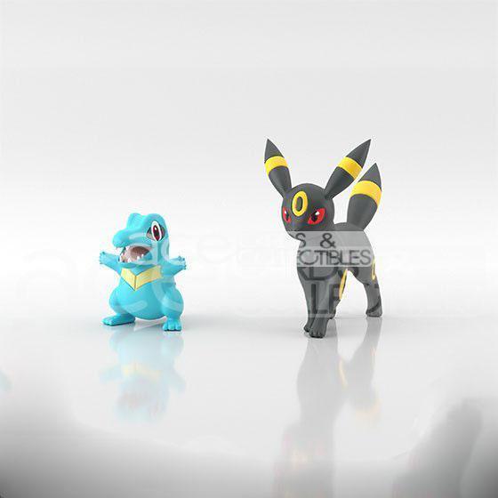 Pokemon Scale World Johto-Chicorita &Eifie-Bandai-Ace Cards & Collectibles