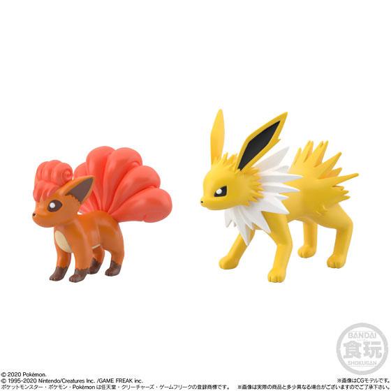 Pokémon Scale World Kanto Region 2 Set-2 Vulpix &amp; Jolteon-Bandai-Ace Cards &amp; Collectibles