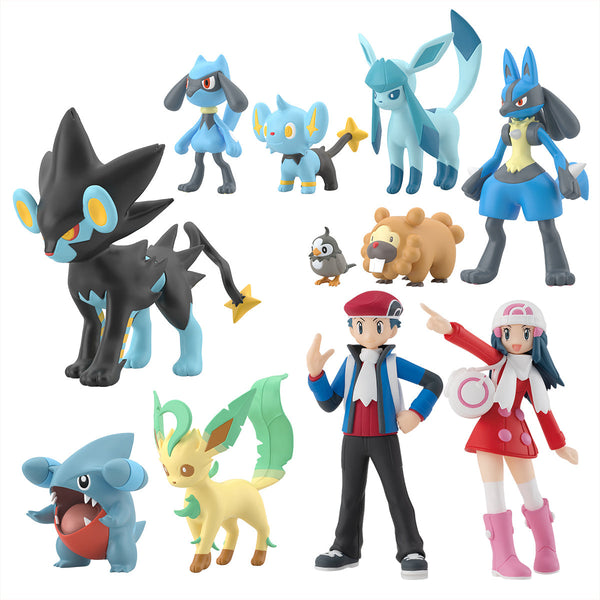 Pokemon Scale World Sinnoh Region 2-Completed Set of 6-Bandai-Ace Cards & Collectibles