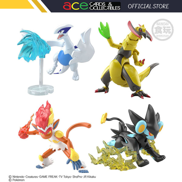 Pokemon Shodo 6-Complete Set of 5-Bandai-Ace Cards & Collectibles