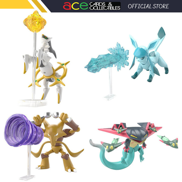 Pokemon Shodo 7-Complete Set of 5-Bandai-Ace Cards & Collectibles