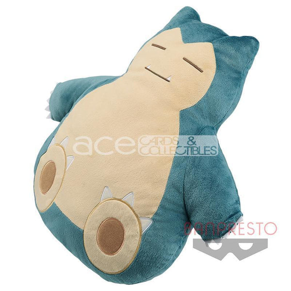 Pokémon "Snorlax" -I love Snorlax- Super Big Plush Cushion-Bandai-Ace Cards & Collectibles