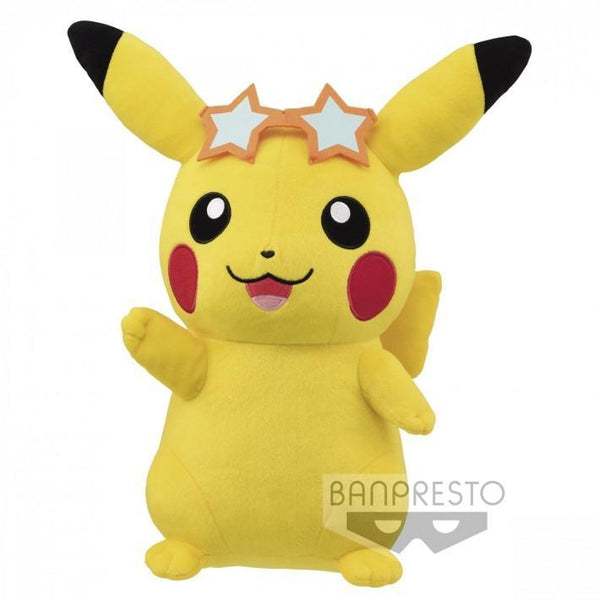 Pokemon "Sunglasses Pikachu" Super Big Plush-Bandai-Ace Cards & Collectibles