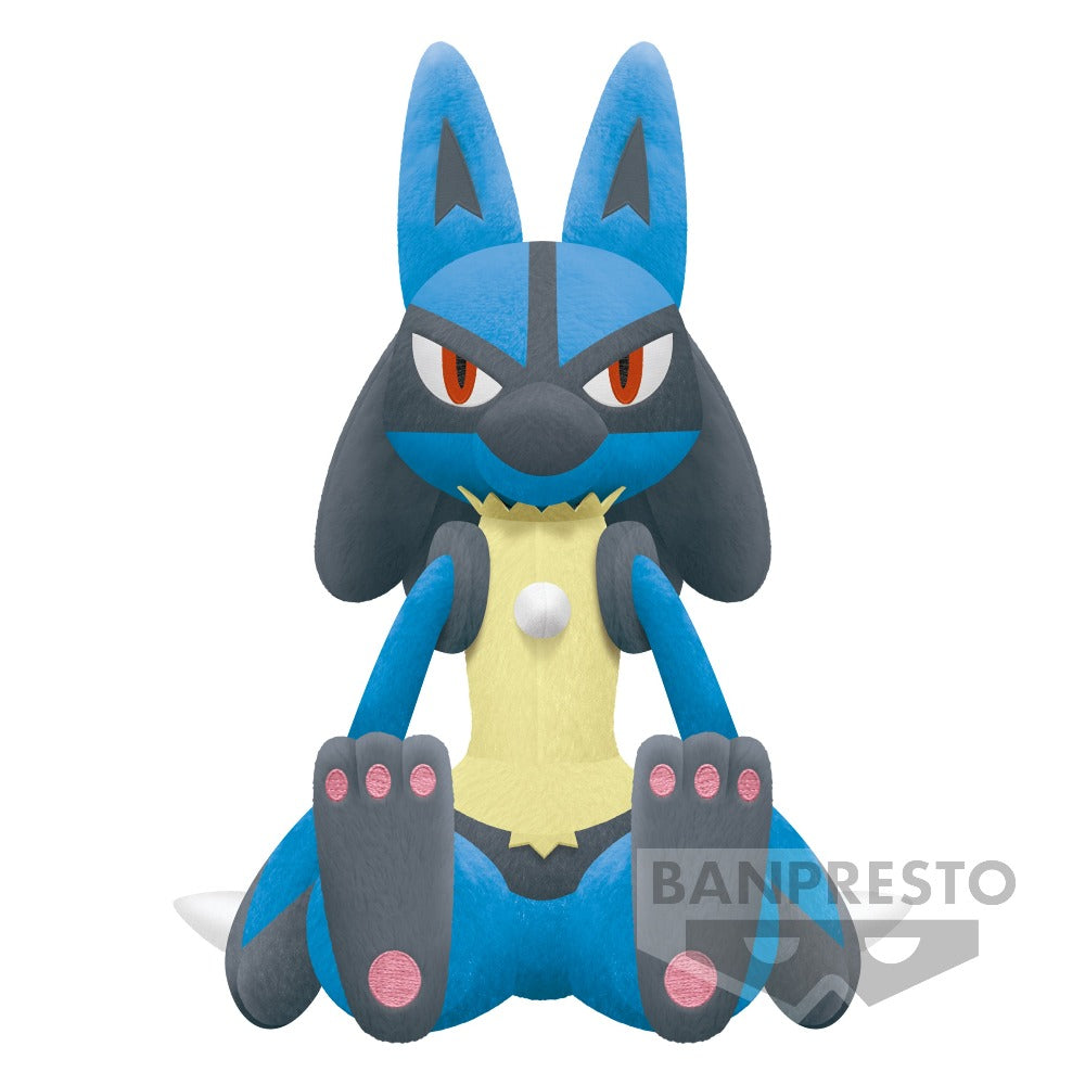 Pokemon Super Big Plush "Lucario"-Bandai-Ace Cards & Collectibles