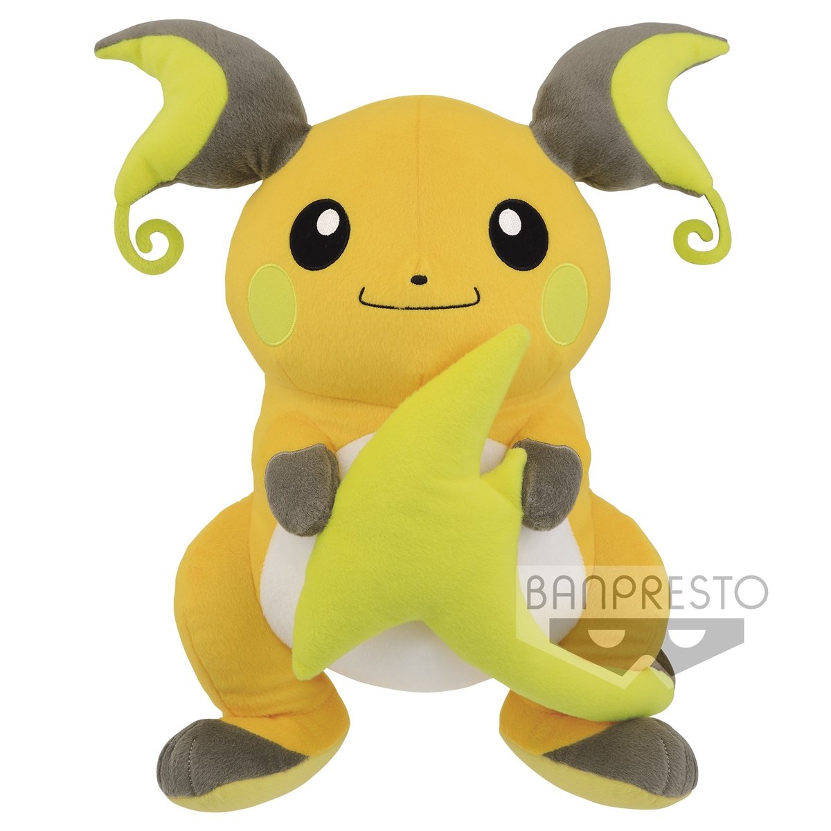 Pokemon Super Big Plush "Raichu"-Bandai-Ace Cards & Collectibles