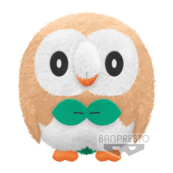 Pokemon Super Big Plush "Rowlet"-Bandai-Ace Cards & Collectibles